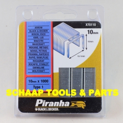 Nieten type  1 - 10mm 11,4x10,1mm | X70110